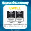 uwell caliburn a3