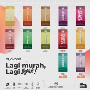 Alternative view of Syokpod Close Pod 2.2ml Prefilled Cartridge By Dream Made Genuine Stock Buy Now