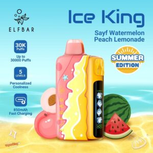 Alternative view of Elfbar Ice King 40k Disposable Summer Edition Genuine Stock Buy Now
