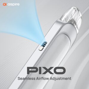 Alternative view of Aspire Pixo Pod Vape Kit & Cartridge Built-in 1100mAh battery Genuine Stock Buy Now