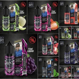 Alternative view of Project Mint Saltnic 15ml by Project Ice 20mg Akta 852 Registered Genuine Stock Buy Now