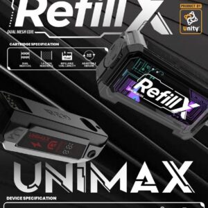 Alternative view of Refillx Empty Cartridge (Compatible with Unplug / Offgrid) Genuine Stock Buy Now