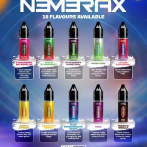 Alternative view of Athel Nemerax E-Liquid 15ml Saltnic 20mg Akta 852 Registered Genuine Stock Buy Now