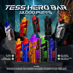 Alternative view of Tess Hero Bar 13K Puff Disposable Vape (BUY 10 FREE 2)